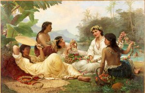 Climi soleggiati, Tahiti da Nicholas Chevalier