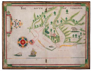 La parte sud della Virginia da Nicholas Comberford