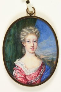 Lady Henrietta Cavendish Harley, poi Contessa di Oxford (smalto)