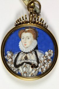 Una signora tradizionalmente identificata come Elisabetta I da Nicholas Hilliard