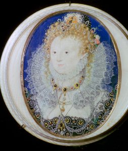 Miniatura contemporanea di Elisabetta I d