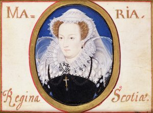 Maria Regina di Scozia (1542-87) da Nicholas Hilliard