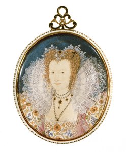 Miniatura di una donna sconosciuta da Nicholas Hilliard
