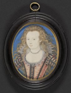 Ritratto di una Signora, c.1605-10 da Nicholas Hilliard