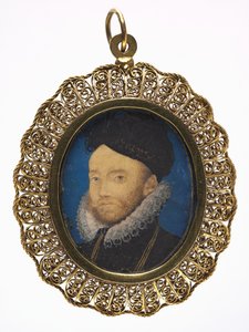 Ritratto di un uomo, 1590 da Nicholas Hilliard