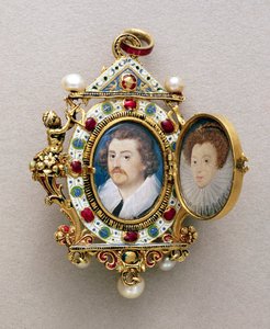Ritratti di uomo e donna sconosciuti, c.1590