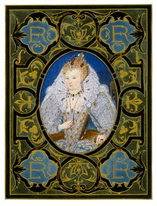 Regina Elisabetta I, XVI secolo, 1896 da Nicholas Hilliard