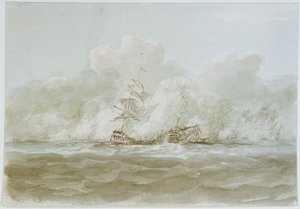 La battaglia del glorioso primo di giugno da Nicholas Pocock