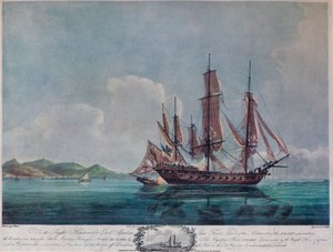 La Speedy e El Gamo, c1802 da Nicholas Pocock