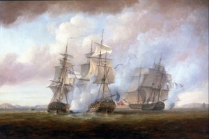 La cattura delle fregate francesi 