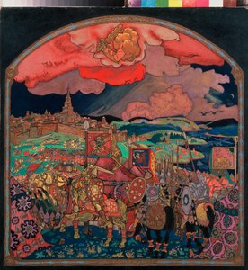 La conquista di Kazan nel 1552 da Nicholas Roerich