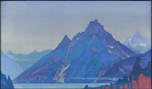 Lago dei Naga, 1932 da Nicholas Roerich