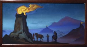 Le fiamme della vittoria da Nicholas Roerich