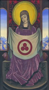 Madonna Oriflamma, 1932 da Nicholas Roerich