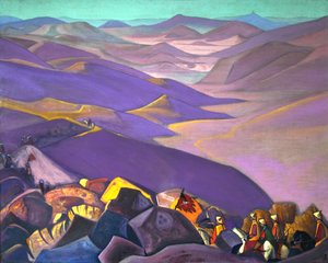 Mongolia, Gengis Khan, 1938 da Nicholas Roerich