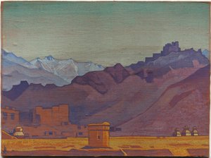 Sentiero verso il Tibet, 1925 da Nicholas Roerich