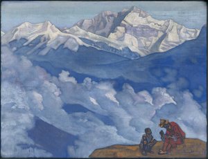 Perla della ricerca, serie "La sua patria", 1924 da Nicholas Roerich
