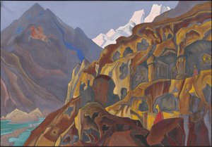 Grotte sacre, 1932 da Nicholas Roerich