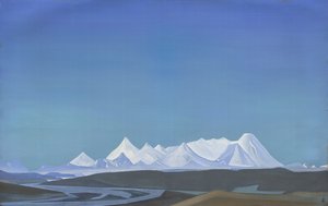 Il più grande e sacro di Tangla, 1932 da Nicholas Roerich