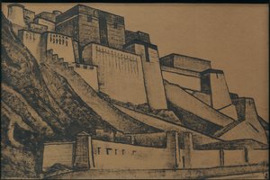 I Santi, serie "Sentiero tibetano", 1924 da Nicholas Roerich