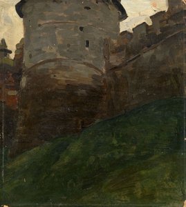 La torre del Cremlino di Novgorod, c. 1903 da Nikolai Konstantinowitsch Roerich