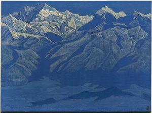 La catena montuosa, serie "Himalayana", 1924