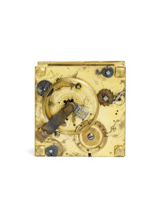 Orologio da tavolo orizzontale inciso di Elisabetta I, c.1590-1600 da Nicholas Vallin