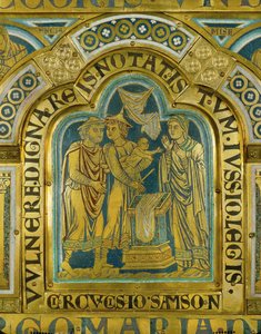 La circoncisione di Sansone ... (smalto su rame dorato)