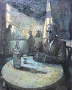 Acqua di fuoco, 2018-23 (olio su tavola)