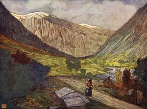 Norvegia: Montagne e fiume a Gjora da Nico Jungman