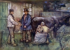 La vendita di una mucca da Nico Jungman