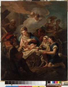 Adorazione del Bambino Gesù da Nicolò Grassi