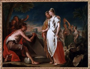 Incontro di Giacobbe e Rachele da Nicolò Grassi