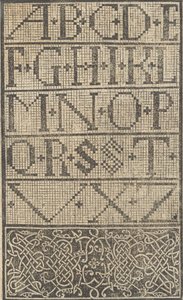 Esemplario di lavori, pagina 16 verso, agosto 1529 da Nicolò Zoppino
