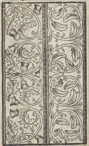 Esemplario di lavori, pagina 4 recto, agosto 1529 da Nicolò Zoppino