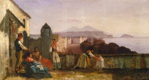 Napoli da Mergellina da Nicola Palizzi