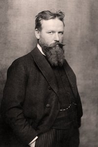 Ritratto di Franz Metzner da Nicola Perscheid