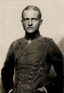Ritratto di Manfred von Richthofen da Nicola Perscheid