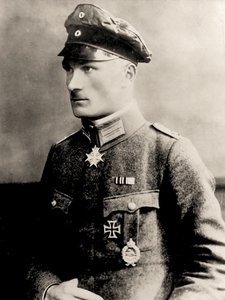 Ritratto di Manfred von Richthofen, c.1915 da Nicola Perscheid