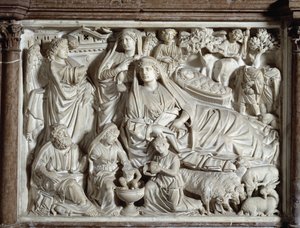 Annunciazione e natività da Nicola Pisano