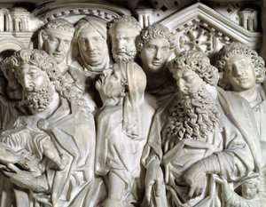 Presentazione di Gesù al tempio (dettaglio) Pulpito realizzato da Nicola Pisano da Nicola Pisano