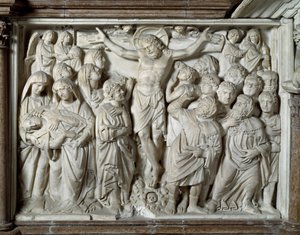 La crocifissione realizzata da Nicola Pisano da Nicola Pisano