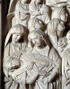 La crocifissione (dettaglio) da Nicola Pisano