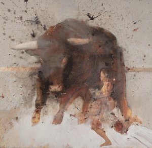 Toro con torero, 2019 da Nicola Pucci