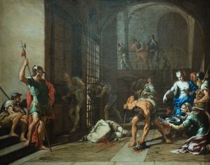 La decapitazione di San Giovanni Battista da Nicola Vaccaro