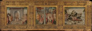 Scene della vita del re Nabucodonosor da Nicola di Maestro Antonio d