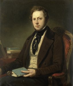 Ritratto di un uomo, forse Petrus Augustus de Genestet (1829-1861)