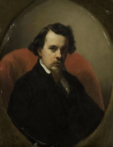 Ritratto di Charles Henri Joseph Leicker, pittore da Nicolaas Pieneman (signed by artist)
