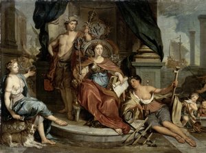 Apoteosi della Compagnia Olandese delle Indie Orientali (Allegoria della Camera di Commercio di Amsterdam della VOC)