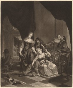Il ragazzo dormiente da Nicolaas Verkolje